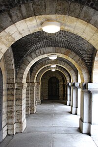 Gallery of the crypt