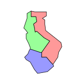 鹿児島県の位置（100x100内）