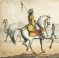 Officer in the 4th Irregular Cavalry