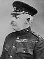 Il generale James Grierson, comandante del II corpo d'armata fino alla morte improvvisa il 17 agosto 1914
