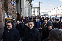 Navalny in Moscow, 26 March 2017