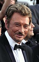 Hallyday at the 2009 Cannes Film Festival