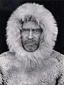 Robert Peary, explorador, que afirma ser a primeira pessoa a chegar ao Polo Norte