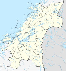 Samsjøen is located in Trøndelag