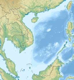 South China Sea is located in South China Sea