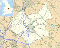 Thurnby is located in Leicestershire