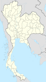 チエンマイの位置（タイ王国内）