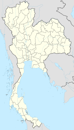 AFC U-23選手権2020の位置（タイ王国内）
