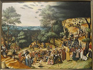 Peter Brueghel the Younger, c. 1605, The Way to Calvary