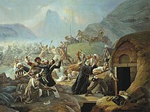 Adyghe strike on a Russian Military Fort in 1840 during the Russian-Circassians War