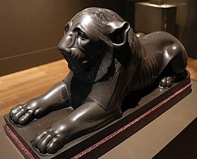 Ptolemaic lion; 325-30 BCE.