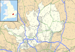 Location of Ashlyns Hall in Hertfordshire