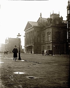Concertgebouw in 1902, by Jacob Olie
