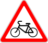 1.22 Intersection with a bike path or bike and pedestrian path