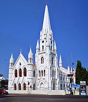 St. Thomas Cathedral Basilica, Chennai built over the tomb of Saint Thomas the Apostle