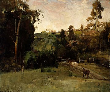 Tom Roberts, Dewy Eve, 1888, Art Gallery of Western Australia