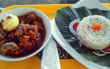 Ofada rice is traditionally in a leaf.[177]