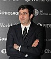 Former World Champion Vladimir Kramnik was playing on board three for Russia