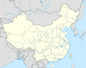 Jinggangshan på kartan över Kina