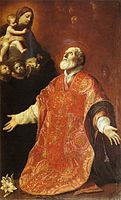 St Philip Neri in Ecstasy, 1614, Oratory church Chiesa Nuova, Rome