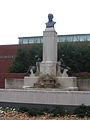 Statue of Johns Hopkins on Charles Street