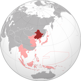 Localização de Manchukuo