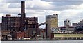 The Domino Sugar Refinery in Brooklyn, New York City, which ceased operations in 2004