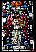 Ange, église St Peter & St Paul, Cattistock, Dorset (1882).