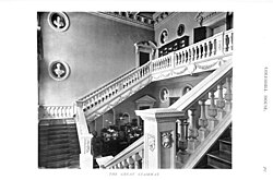 "The staircase in Coleshill, completed in 1662, was one of the most beautiful in England"[1]