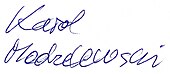signature de Karol Modzelewski