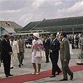 Queen Juliana at Jakarta Kemayoran 1971