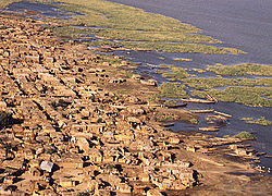 Рибальське поселення на березі Чаду, 1989 рік