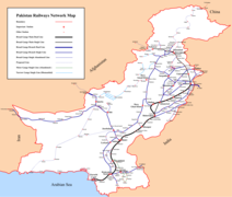 پاکستان ریلوے نیٹ ورک