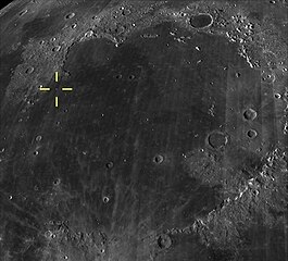 Igor is one of twelve named craters near the landing site, located in the northwest of Mare Imbrium