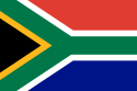 Bandeira da África do Sul adotada após o fim do apartheid