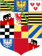 19th century coat of arms of the Anhalt duchies of Anhalt-Dessau