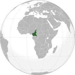Localização República dos Camarões