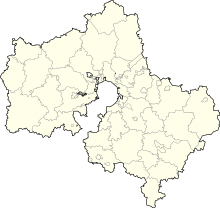 UUDD is located in Moscow Oblast