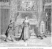 Illustration of a boudoir, in the style at the time of Louis XVI, by Frederick Litchfield, from Illustrated History of Furniture, From the Earliest to the Present Time (1893)