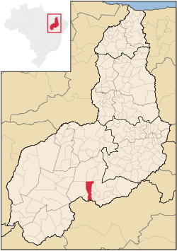 Localização de Jurema no Piauí
