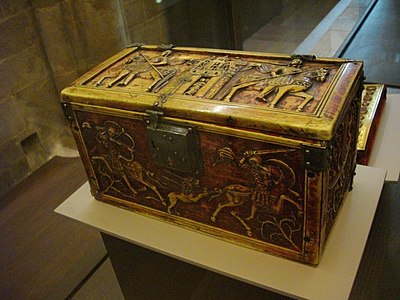 The Coffret of Troyes (Ivory, 11th century)