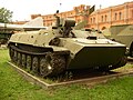 聖彼得堡砲兵、工程師和信號兵團博物館內展出的9P149「風暴-S」驅逐戰車。