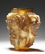 The "Rubens Vase", an عقيق نحت الحجر الصلب of c. 400