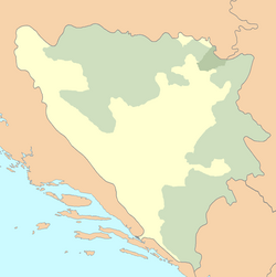 Croats of Bosnia and Herzegovina is located in Bosnia and Herzegovina