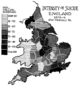 PSM V52 D494 Frequency of suicide in England 1872 1876.png