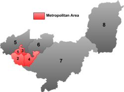 Location of Jianshan ("1") within Shuangyashan City
