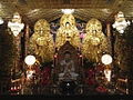 越南一间佛寺的西方三圣像