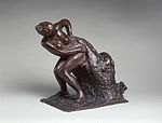 Seated Woman, Wiping Her Left Side c. 1896–1911 Cast posthumously 1919–1926 Bronze Solomon R. Guggenheim Museum Thannhauser Galleries New York City