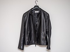 A leather jacket
