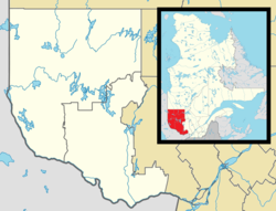 Lochaber-Partie-Ouest is located in Western Quebec